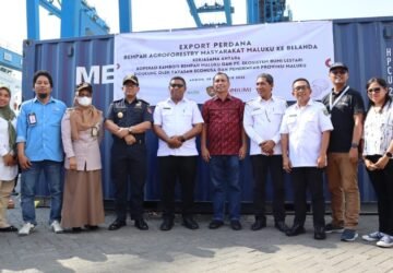 Koperasi Kamboti Rempah Maluku Ekspor Perdana Biji Pala dan Fuli Kering ke Belanda