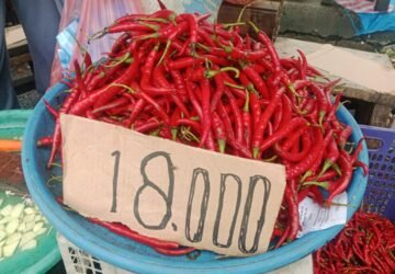 Harga Cabai Besar di Pasar Mardika Ambon Bervariasi, Stok Melimpah, Tomat Naik