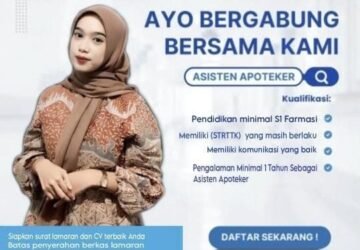 Loker Ambon: Asisten Apoteker di PT. Aras Medika Alkesindo Group