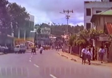 Memori Ambon: Suasana Jl. Telukabessy Kota Ambon Tahun 1989 dengan Keberadaan Swalayan Citra