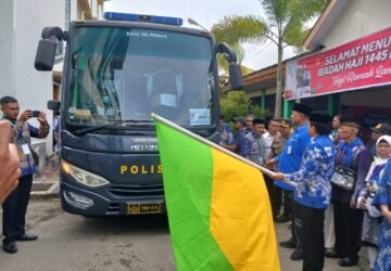 Pelepasan 1.068 Calon Jamaah Haji Kloter 27 Provinsi Maluku oleh Penjabat Gubernur Maluku
