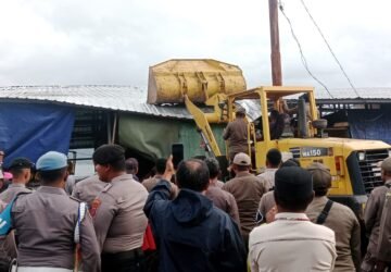 Penertiban PKL di Pasar Mardika Ambon Berlanjut ke Hari Kedua