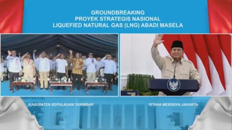 Presiden Resmikan Groundbreaking Proyek Gas Abadi Masela, Investasi Rp390 Triliun Siap Dongkrak Ekonomi Maluku