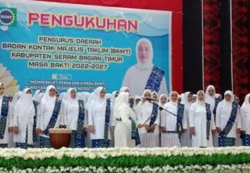 Bupati Seram Bagian Timur Membuka Rakerda Ke-1 BKMT Periode 2022-2027
