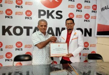 Yusuf Wally Kembalikan Formulir Pendaftaran, PKS Kota Ambon Berpotensi Mendapat Calon Wakil Walikota Ambon