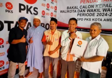 Yusuf Wally Mulai Langkah Menuju Wakil Wali Kota Ambon dengan Pengambilan Formulir di DPD PKS Kota Ambon
