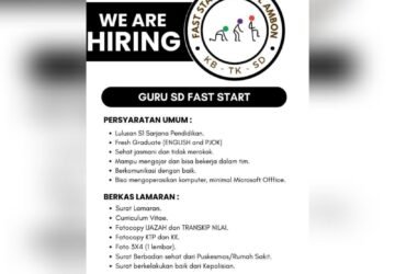 Fast Start School Ambon Membuka Peluang Karir yang Menjanjikan – Info Lowongan Kerja Ambon