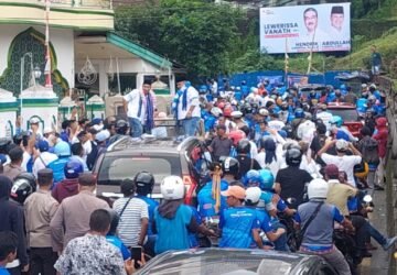 Agus Ririmasse-Novan Liem Resmi Mendaftar di KPU Kota Ambon