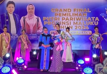 Moy Phin Batmomolin Terpilih Sebagai Putri Pariwisata Maluku 2024