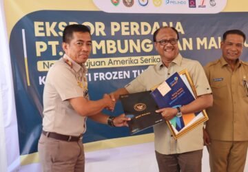 16,2 Ton Tuna Beku Asal Maluku Diekspor ke Amerika Serikat